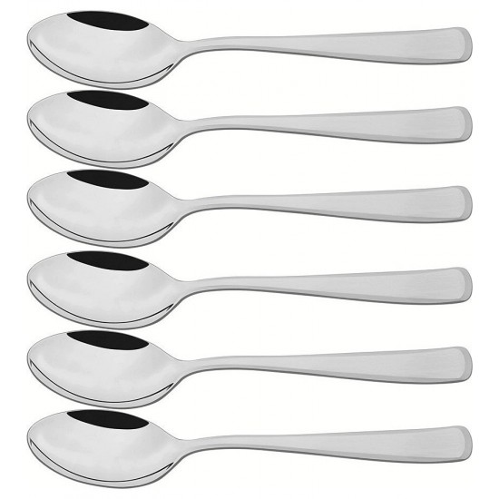 Jogo 6 Colheres Para Sobremesa Pacific Aço Inox Tramontina